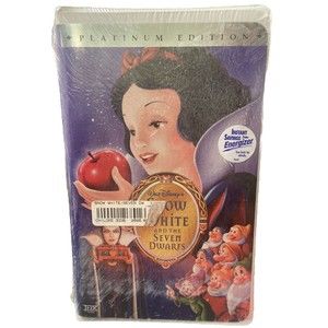 Snow White and the Seven Dwarfs (VHS, Platinum Edition) Brand New Factory Sealed